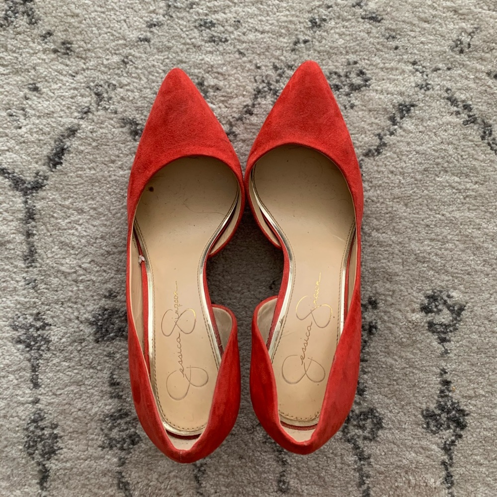 Bright Jessica Simpson Heels